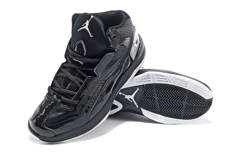 2013 Air Jordan Vintage Black White Shoes - Click Image to Close