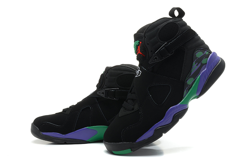 2013 Air jordan 8 Black Purple Shoes