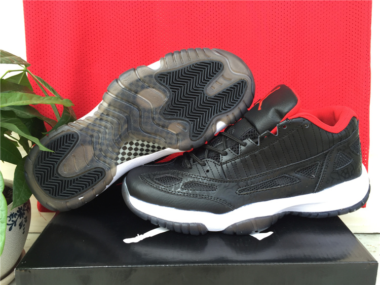 New Jordan 11 Black Red Shoes - Click Image to Close