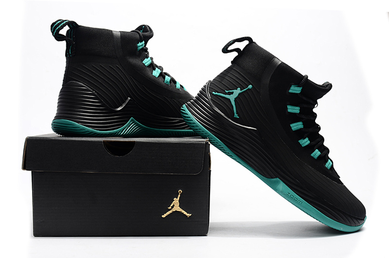 New Jordan Bulter II Black Green Shoes - Click Image to Close