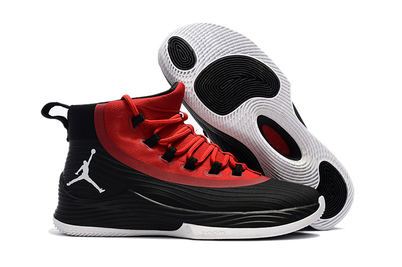 New Jordan Bulter II Black Red White Shoes - Click Image to Close