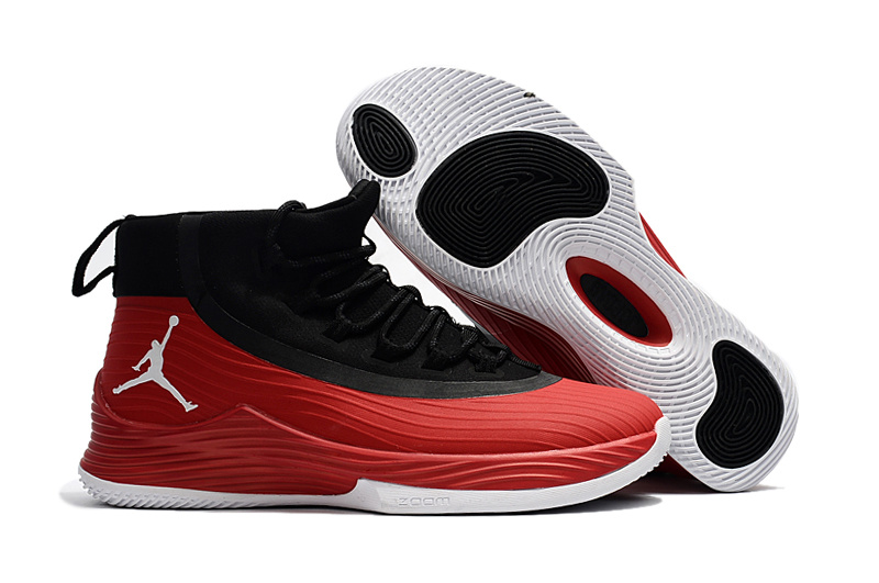 New Jordan Bulter II Red Black White Shoes