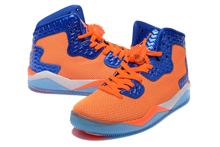 New Jordan Spizike 2 Orange Blue Shoes