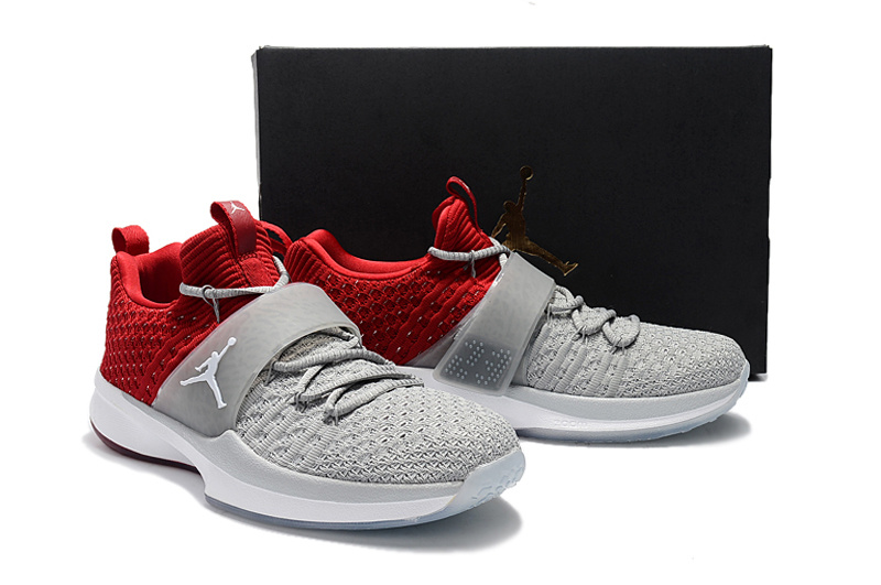 New Jordan Trainer II Grey Red