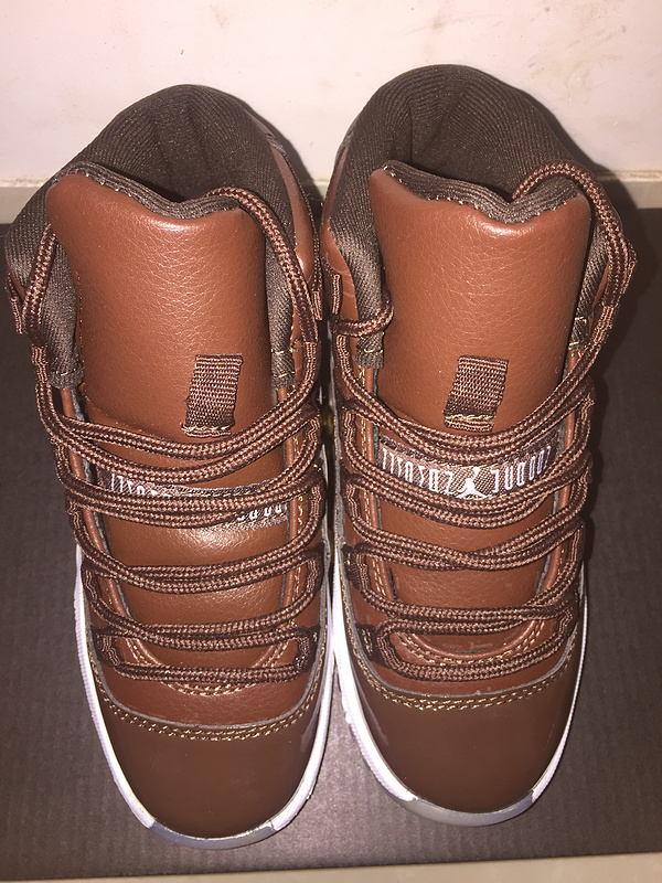 New Kids Air Jordan 11 Coffe Shoes