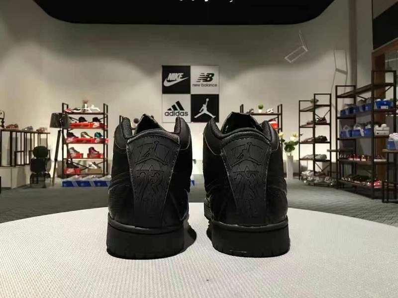 Newly Air Jordan 1 Retro All Black Shoes - Click Image to Close