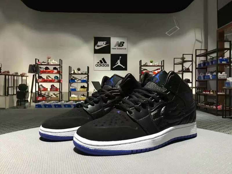 Newly Air Jordan 1 Retro Black White Shoes