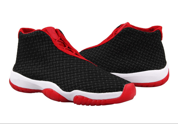 Newly Air Jordan Future Black Red Basketball Shoes - Click Image to Close