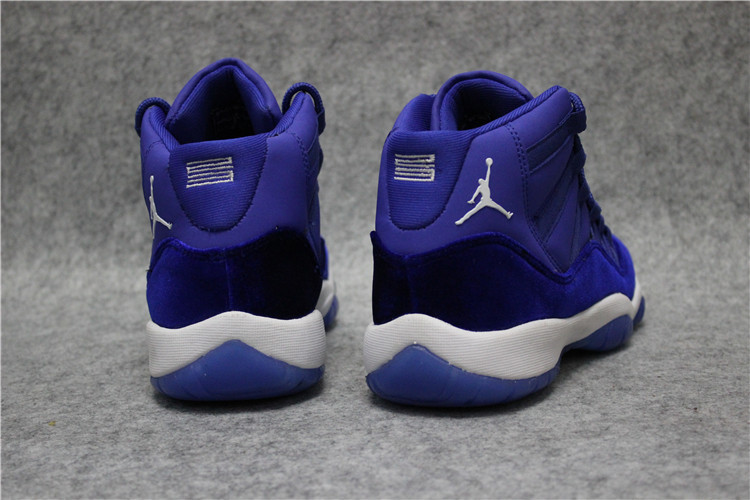 Official Air Jordan 11 High Royal Blue White Shoes