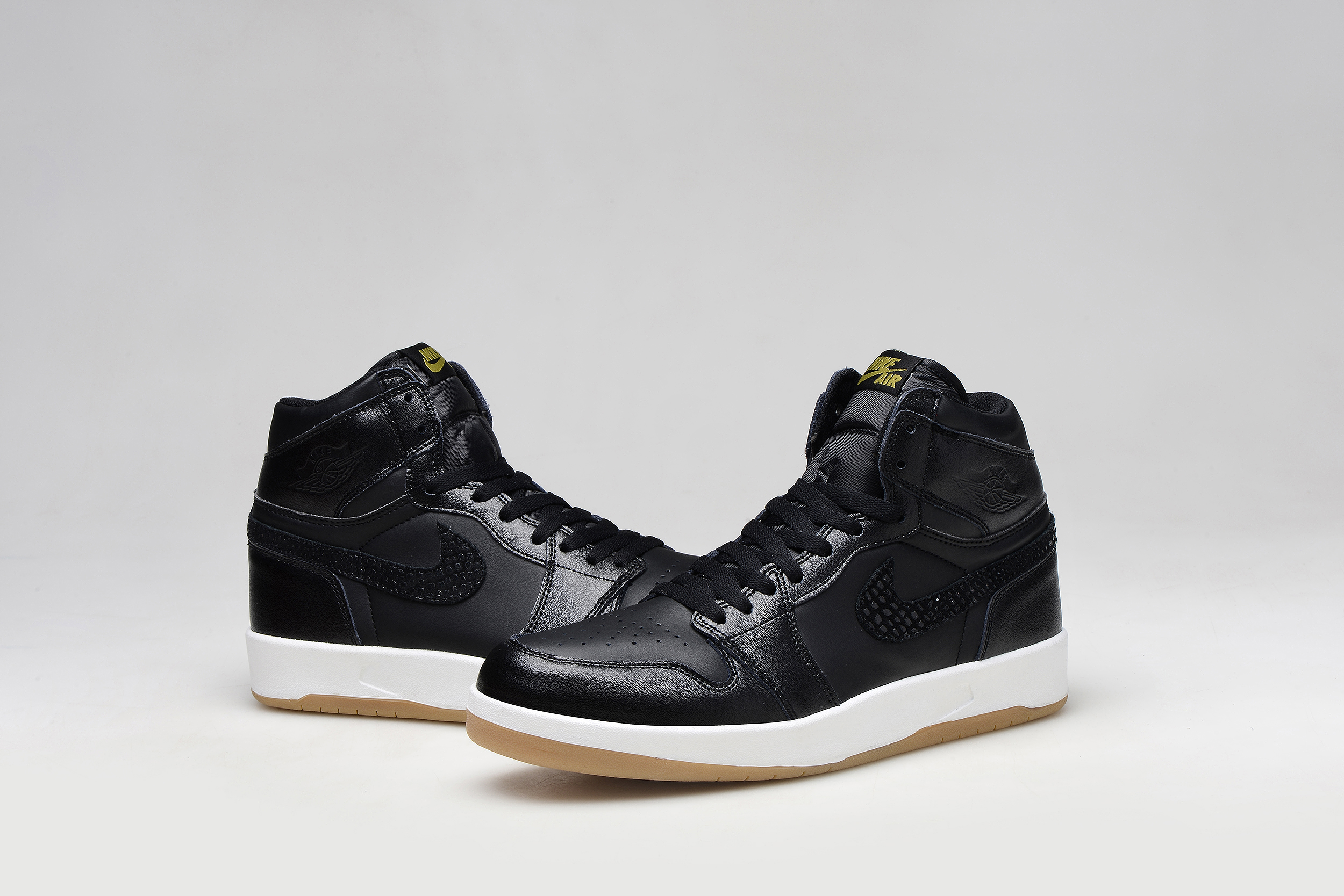 Original Air Jordan 1.5 Black White Shoes - Click Image to Close