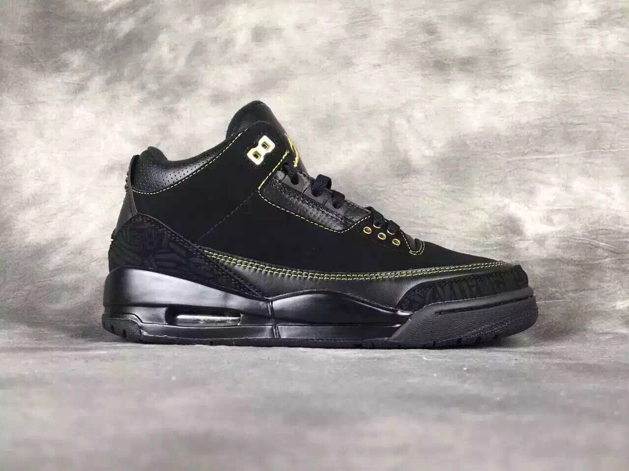 Original Air Jordan 3 The Black Month Of Martin Luther King Shoes - Click Image to Close