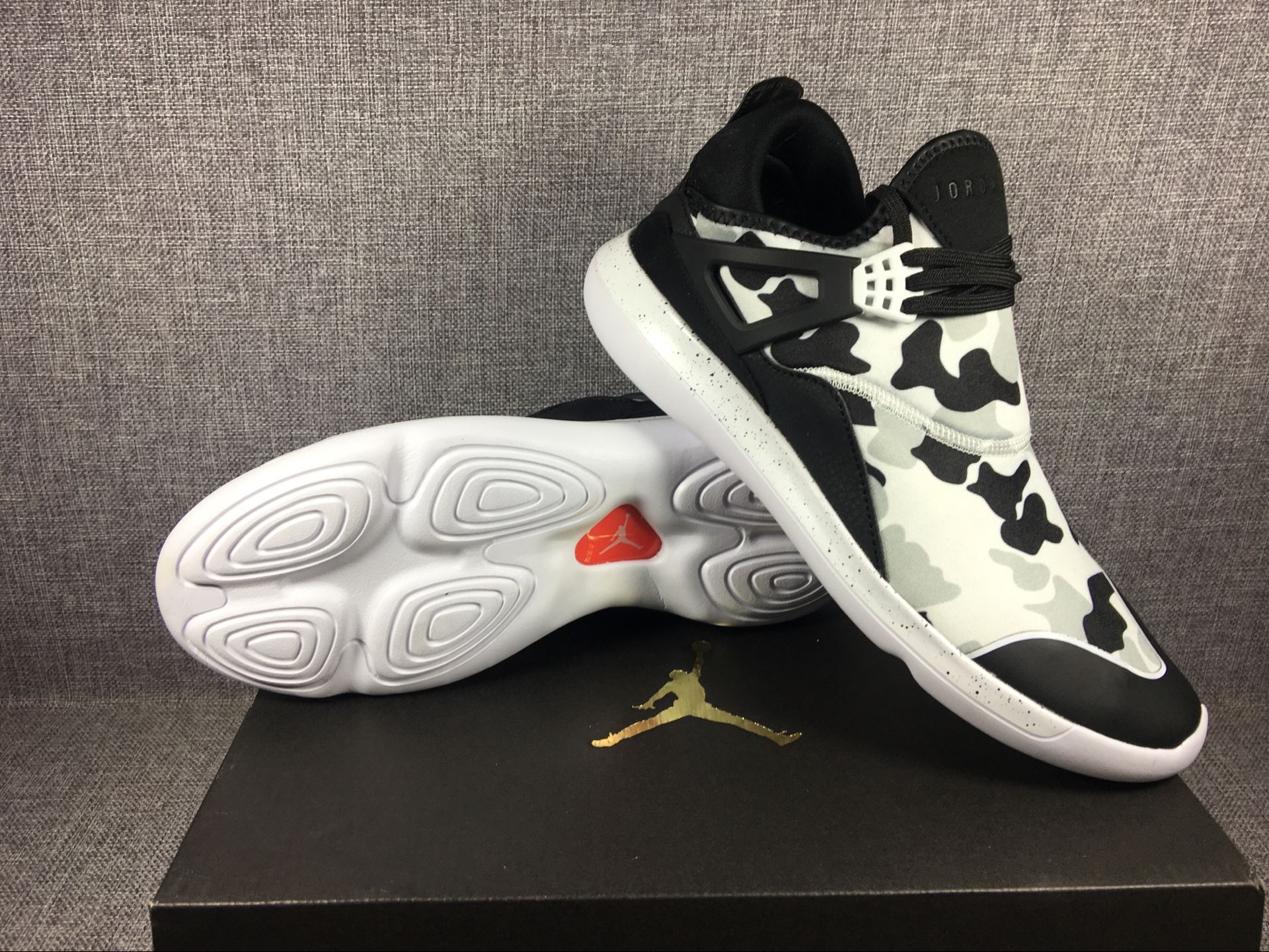 Original Air Jordan 4 Black Camouflag Shoes - Click Image to Close