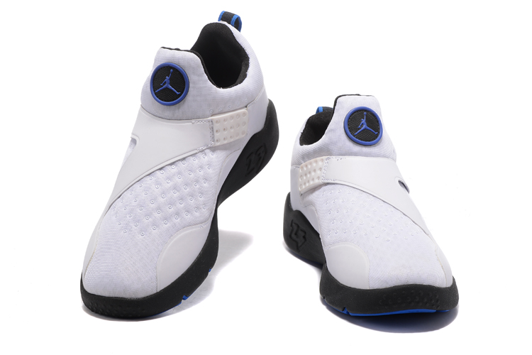 Original Air Jordan 8 Full White Black Shoes