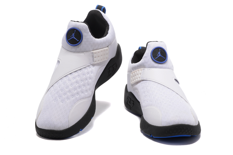 Original Air Jordan 8 Full White Black Shoes - Click Image to Close