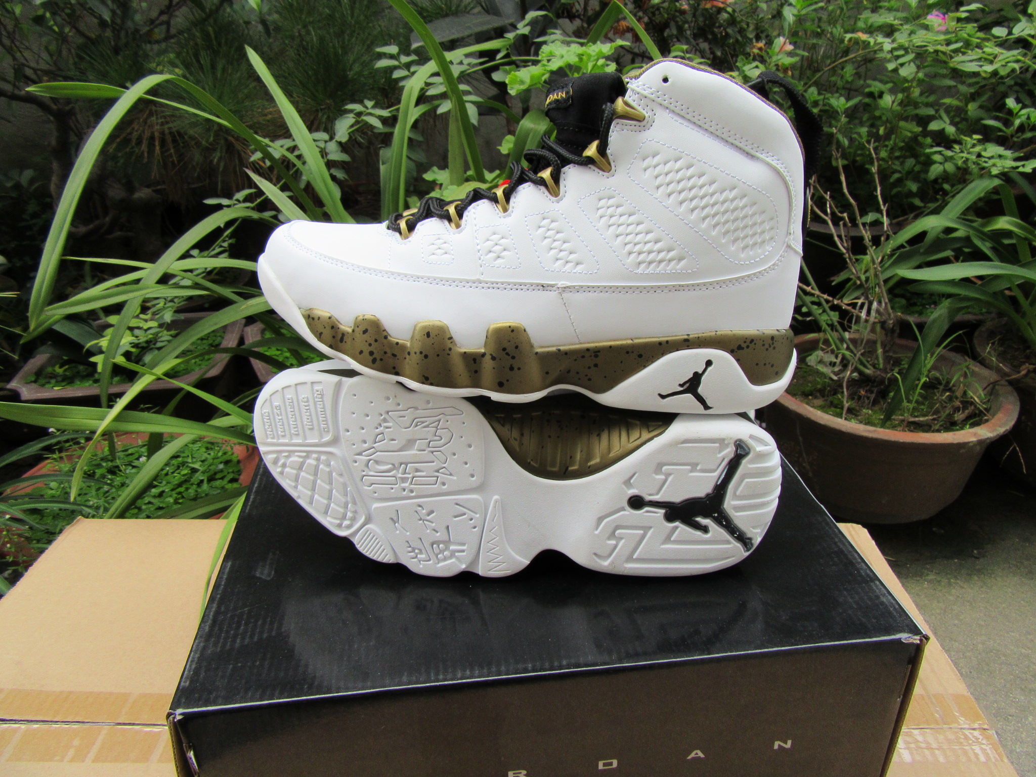 Original Air Jordan 9 Brozen Lover Shoes