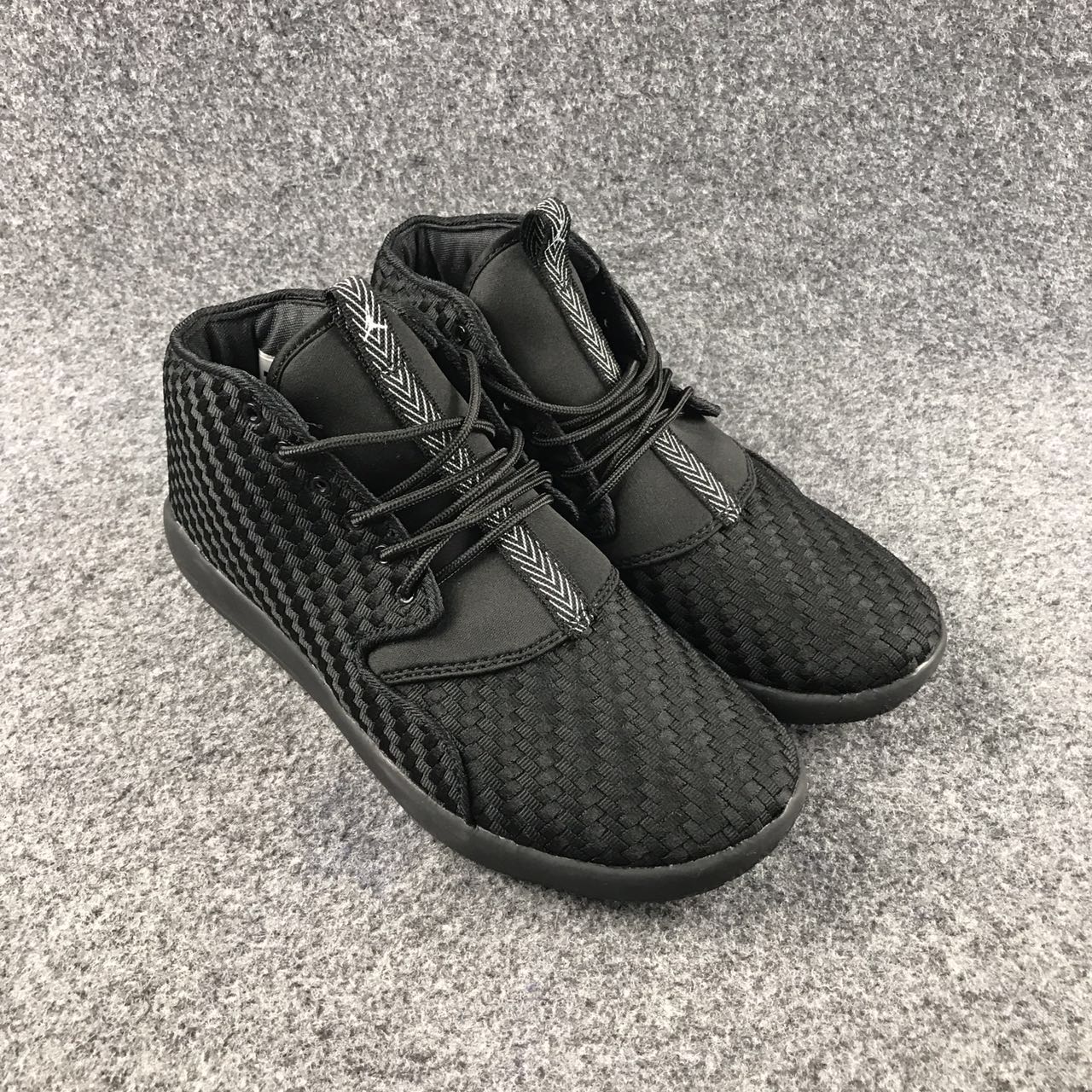 Original Air Jordan Eclipse Black Grey Shoes_