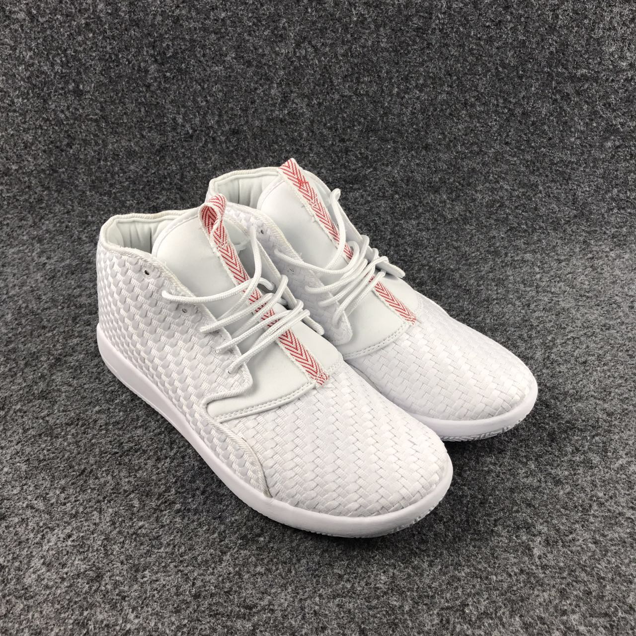 Original Air Jordan Eclipse White Red Shoes