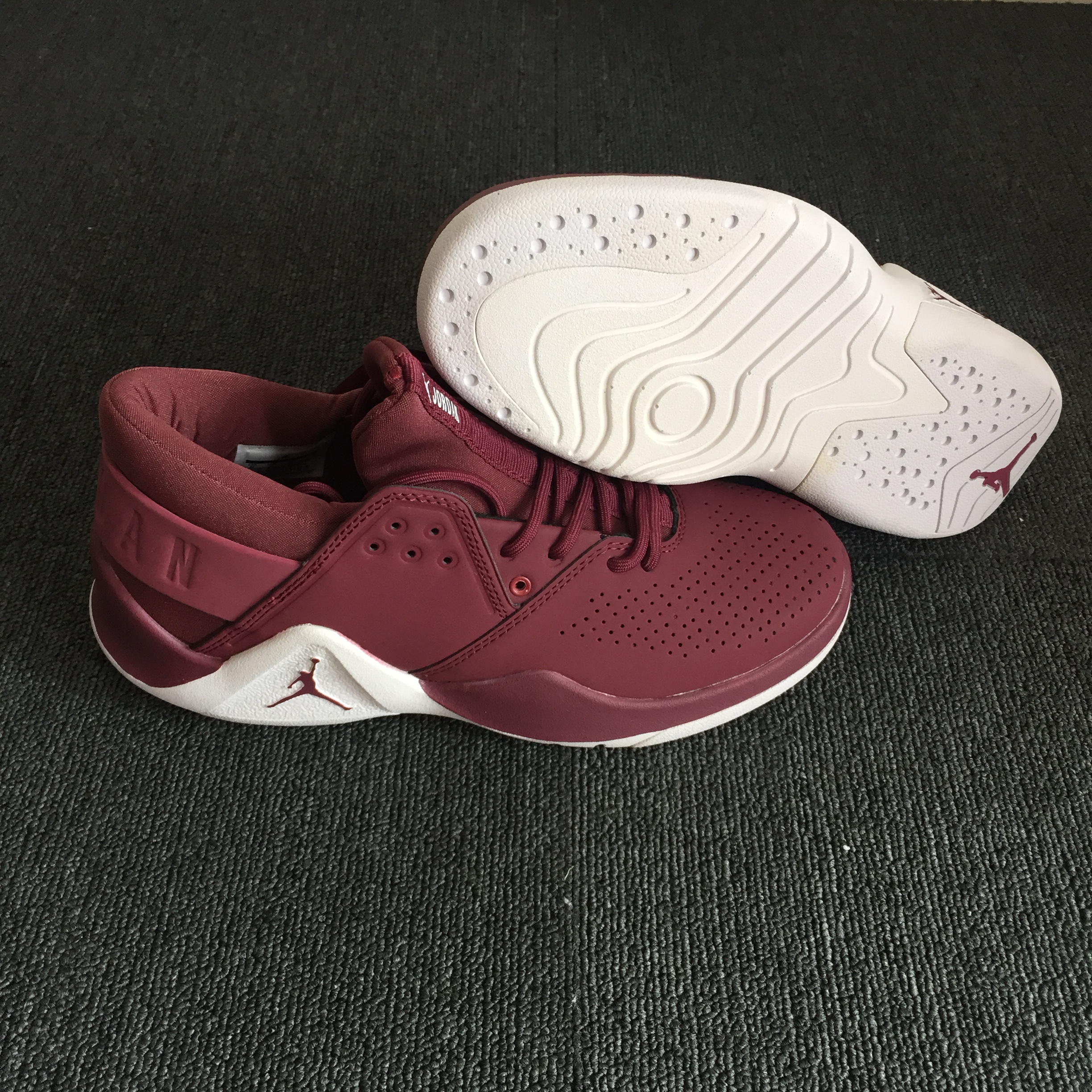 Original Air Jordan Flight Fresh Pink White Shoes - Click Image to Close