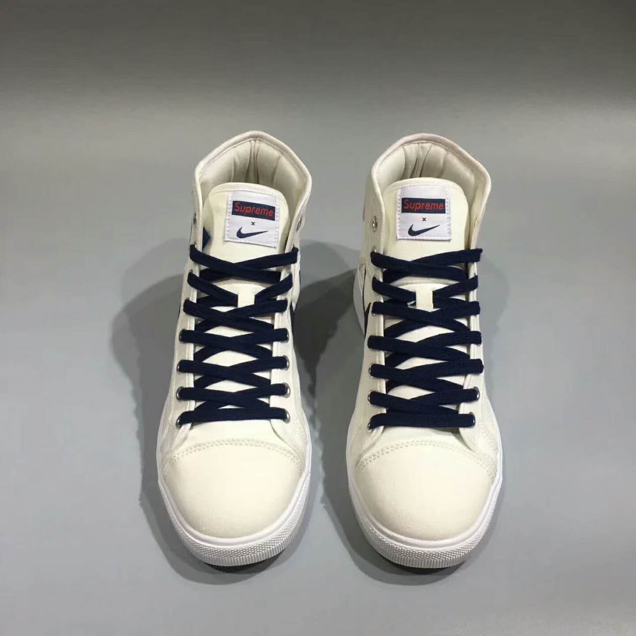 Original Air Jordan High White Blue Red Shoes