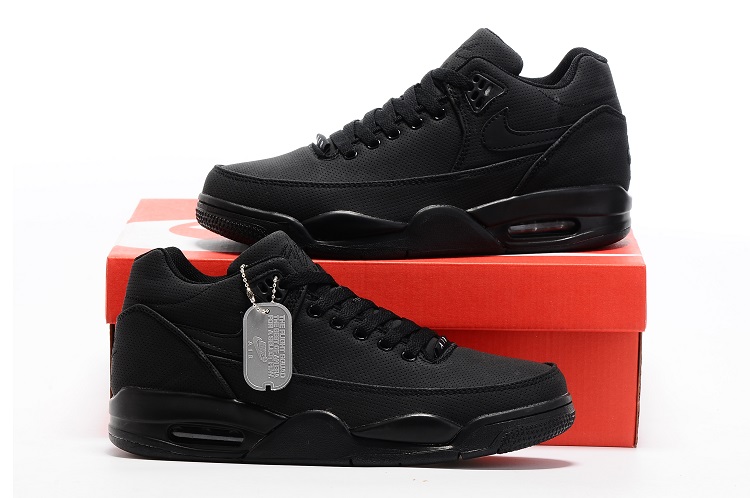 Original Air Jordan Squad 89 All Black Shoes - Click Image to Close