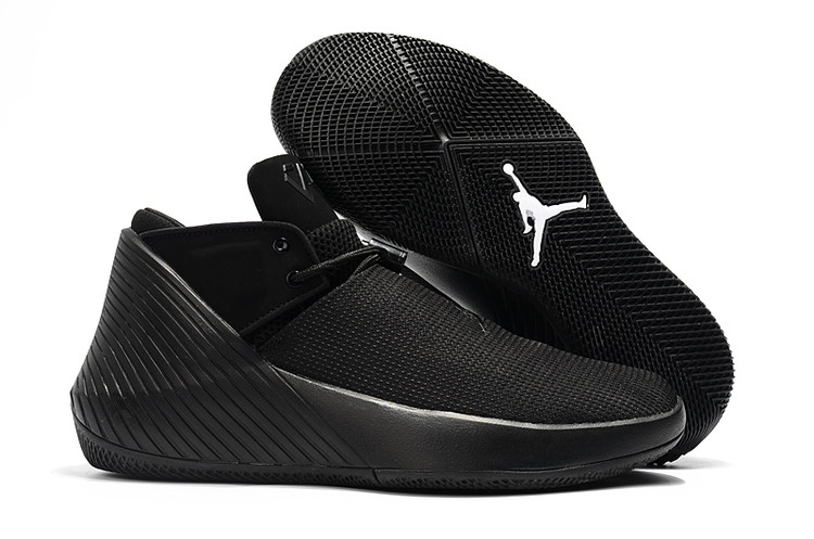 Original Air Jordan Westbrook 1 All Black Shoes - Click Image to Close