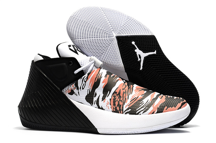 Original Air Jordan Westbrook 1 White Black Colors Shoes - Click Image to Close