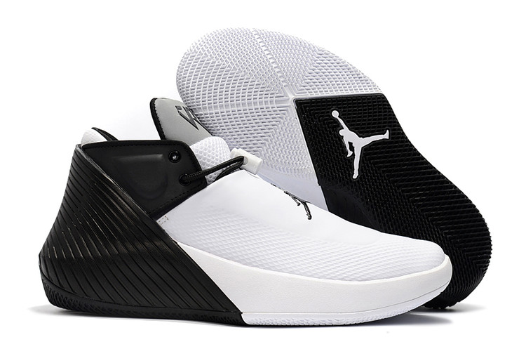 Original Air Jordan Westbrook 1 White Black Shoes