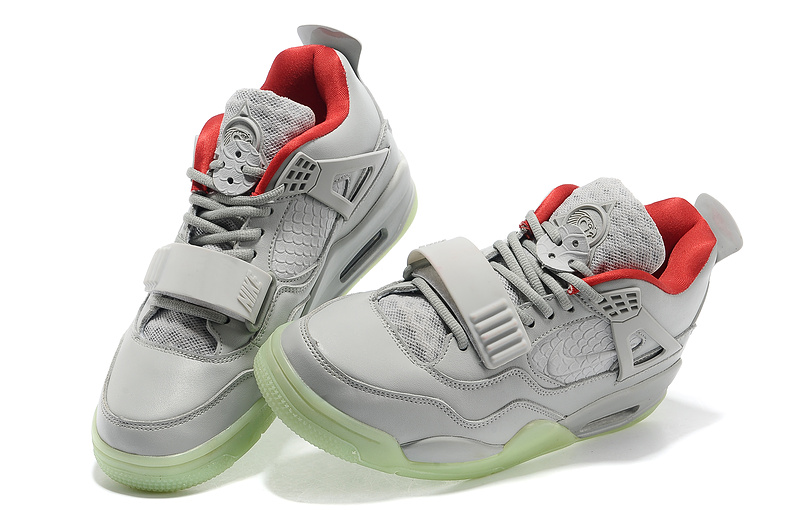 Trendy West Jordan 4 Grey Shoes - Click Image to Close