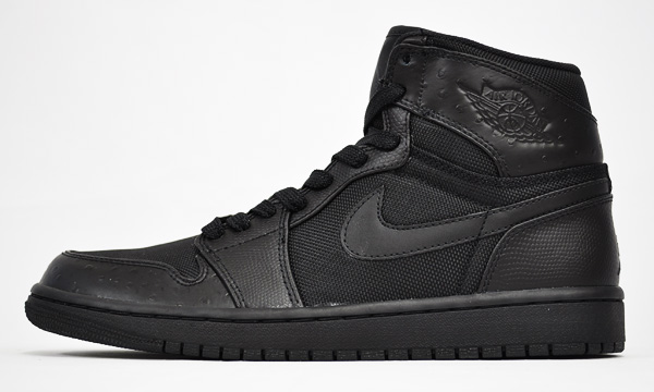 Jordan 1 Retro High Black Black Anthracite Shoes