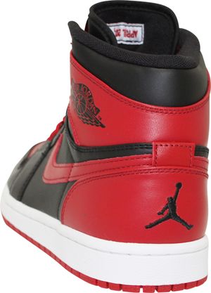 Jordan 1 Retro High DMP Bulls vs Celtics 60 Pack Black Varsity Red Shoes