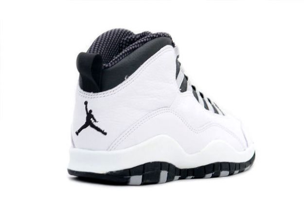 air jordan 10 steels white black light steel grey shoes - Click Image to Close