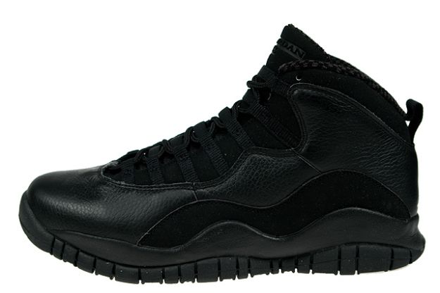 Jordan 10 Retro all black shoes