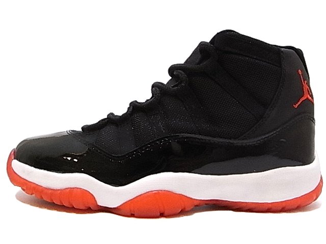 Jordan 11 Retro black varsity red white shoes