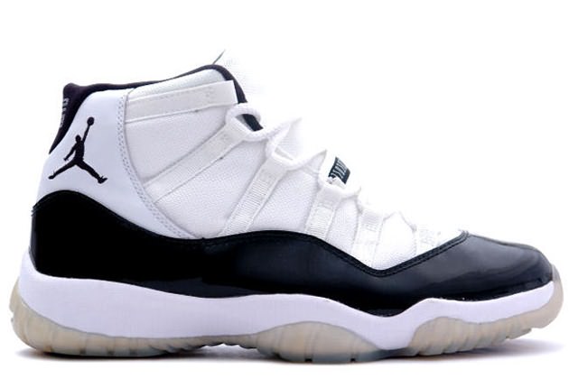 Jordan 11 Retro concord white black dark shoes