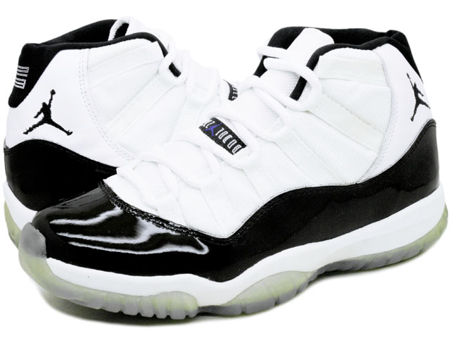 Jordan 11 Retro concord white black dark shoes
