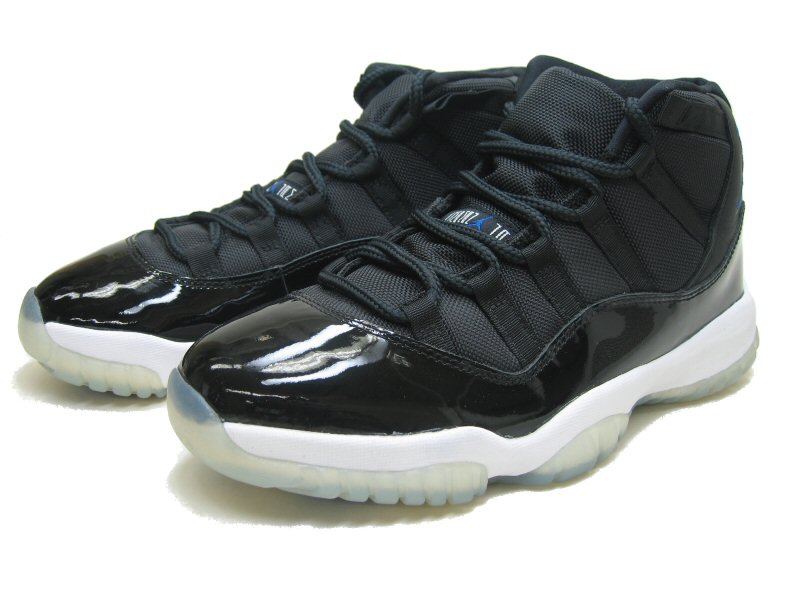 Jordan 11 Retro space jams black white shoes - Click Image to Close