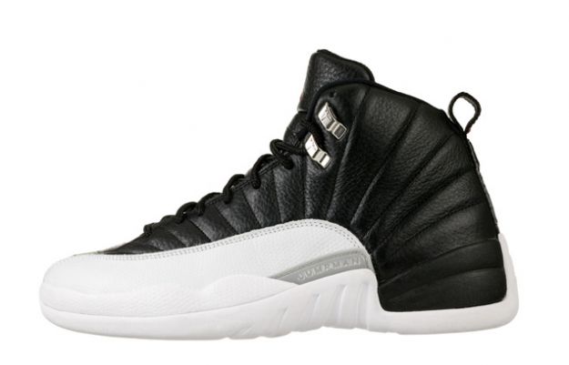 Jordan 12 Retro playoffs black white shoes