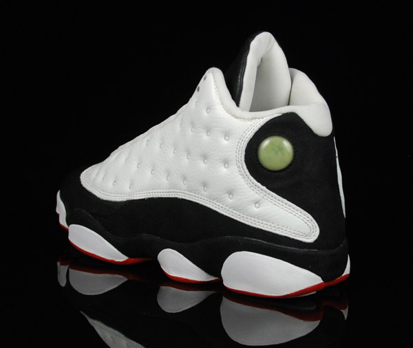 jordan 13 white true red black shoes - Click Image to Close