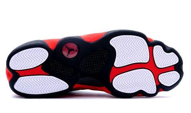 Jordan 13 Retro blacktrue red shoes