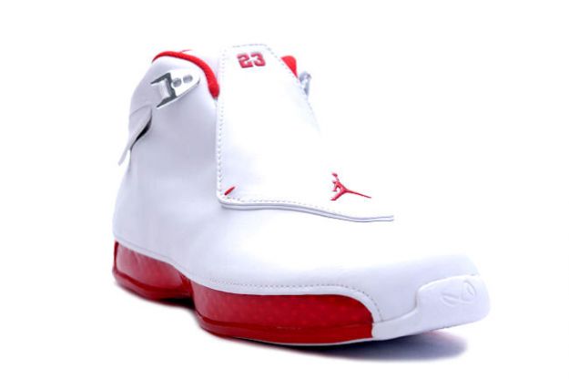 air jordan 18 white varsity red shoes - Click Image to Close