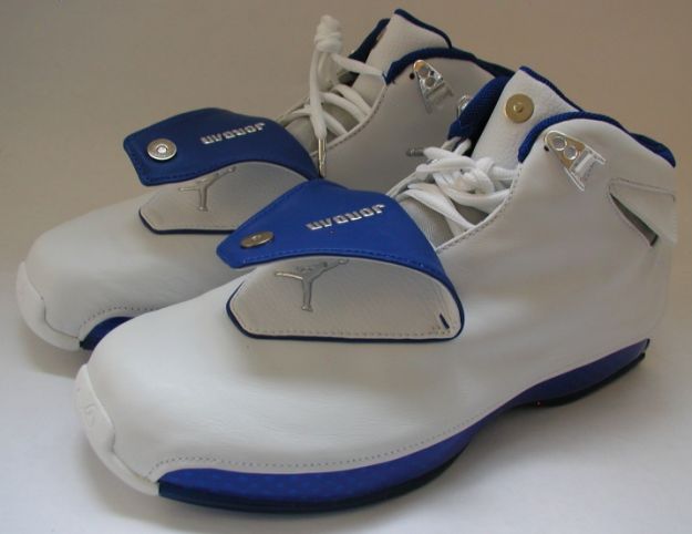 air jordan 18 white roya blue shoes - Click Image to Close