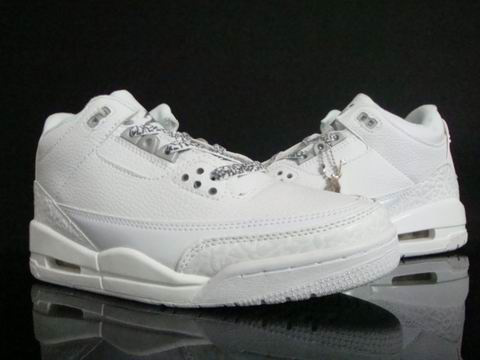 Jordan 3 Retro All White Shoes