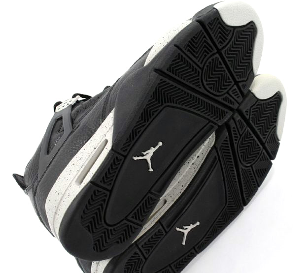 Jordan 4 Retro 1999 black black cool grey shoes - Click Image to Close