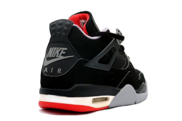 Jordan 4 Retro 1999 black cement grey shoes