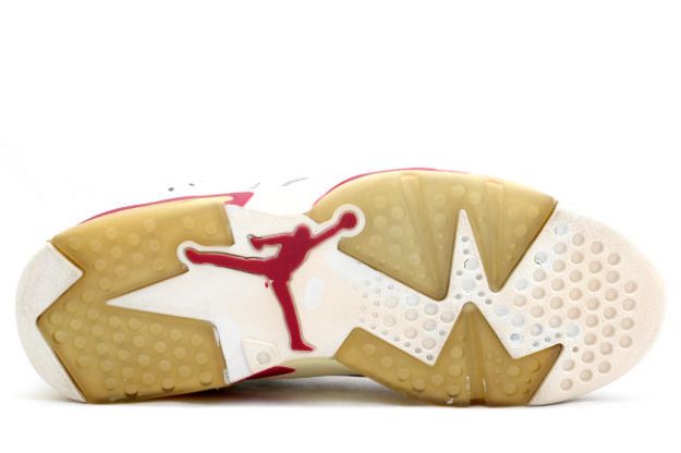 Air Jordan 6 Off White Maroon Shoes - Click Image to Close